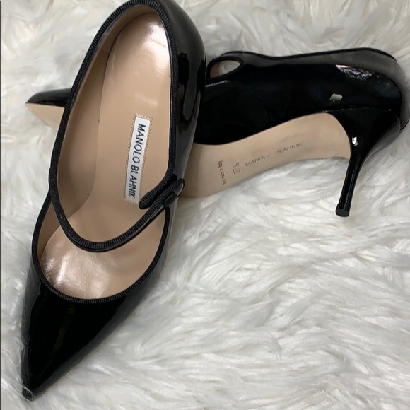 Manolo Blahnik Shoes - Manolo Blahnik Campari Mary Jane Pump Style